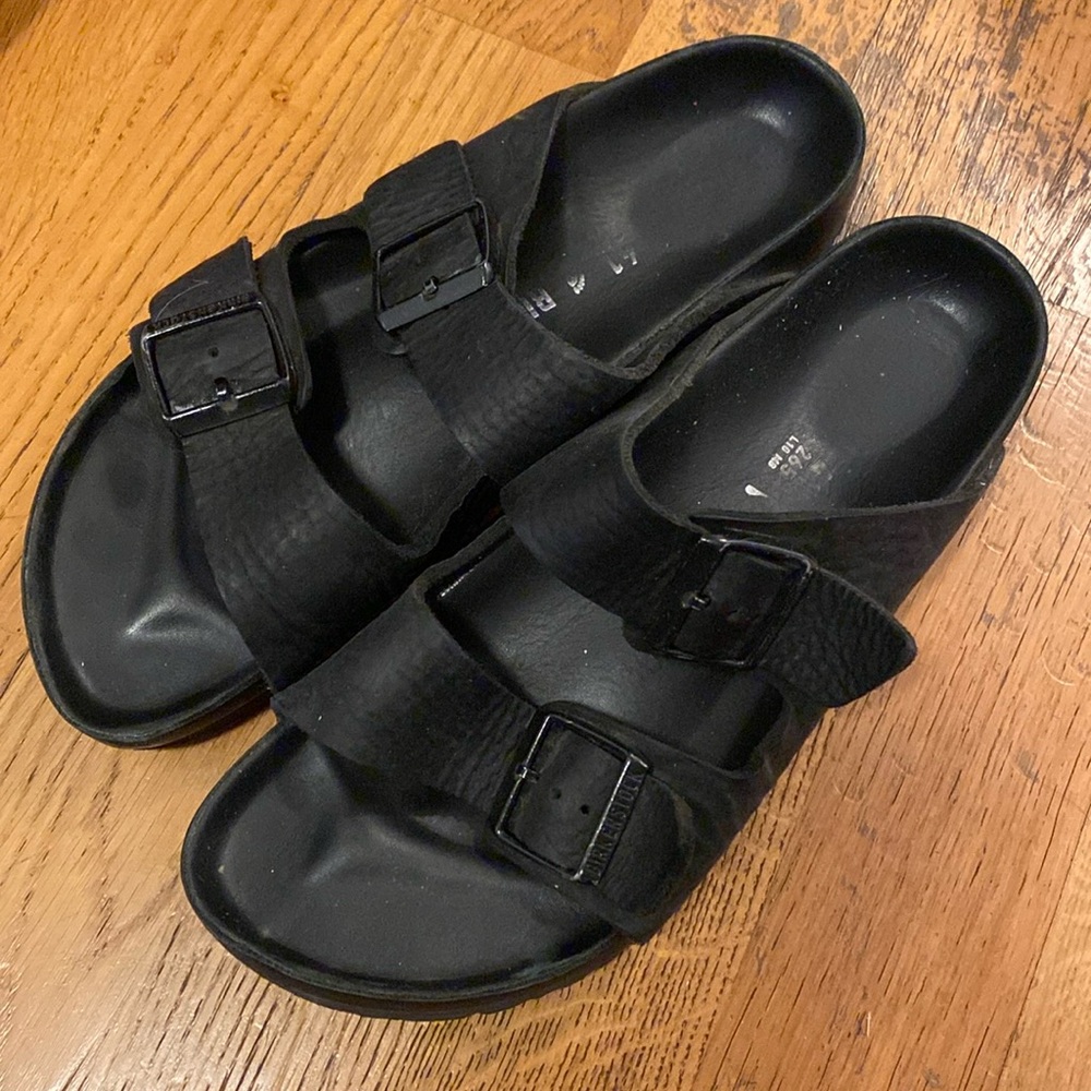 Birkenstock Arizona All Black Leather